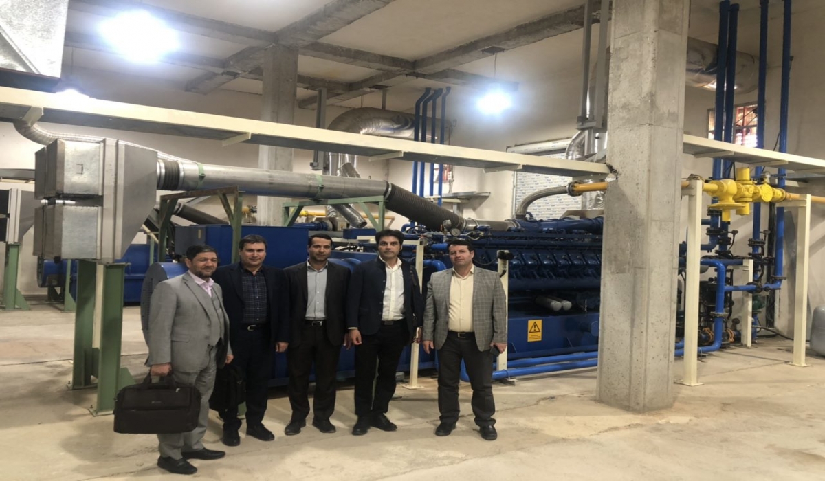 بازدید مدیرعامل و رئیس هیات مدیره شرکت تکاد از نیروگاه یزد