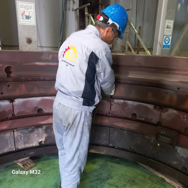 G11 واحد GEF 9  بازدید مسیر داغ توربین گازی